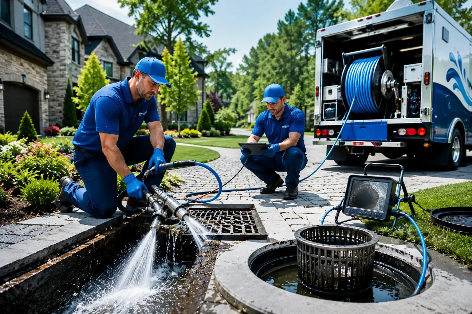 Local outdoor drain cleaning professionals in El Paso, TX