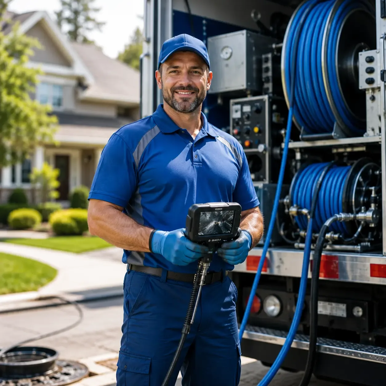 Local outdoor drain cleaning specialists in El Paso, TX